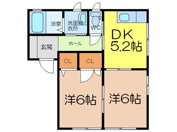 アムールＫｏｕの物件間取画像